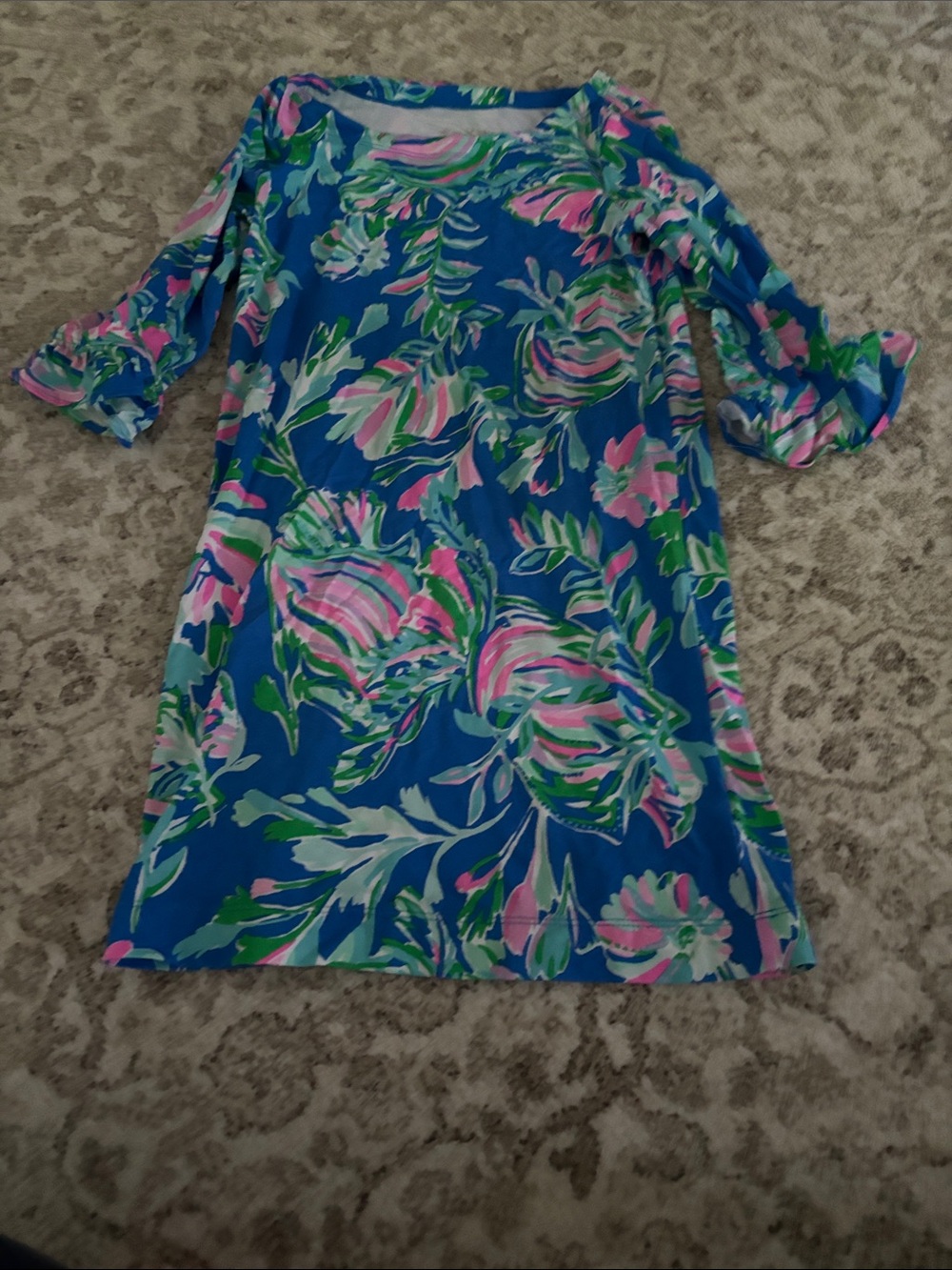 Lilly Pulitzer girls floral dress